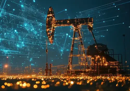 Image of a pumpjack.